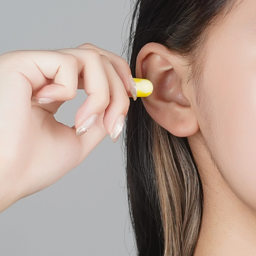 Earplug Personal Comfort Into The Ear Long Belt Not Tired