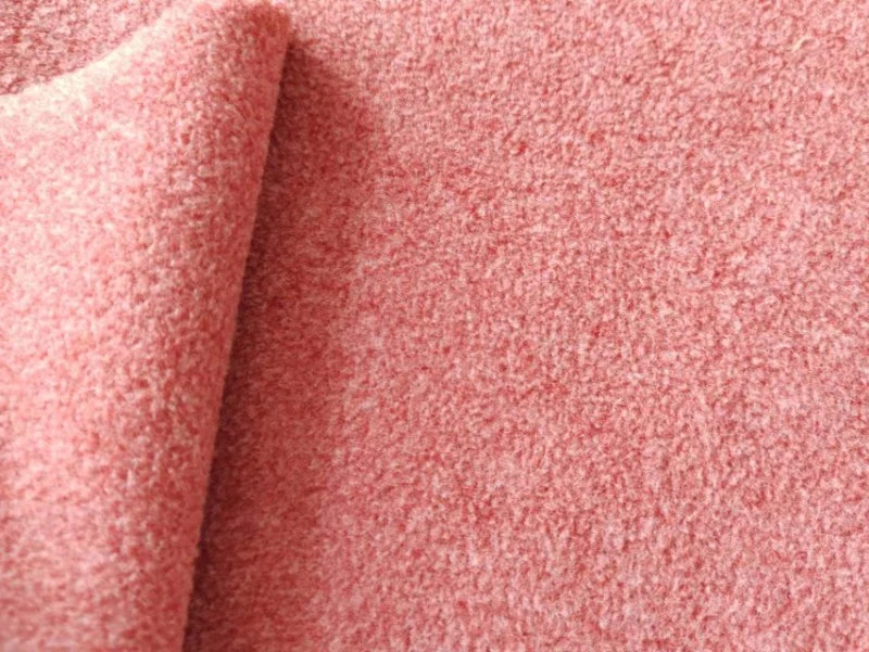 Polyester Melange Micro Polar Fleece Wholesale High Quality Knitted Fabric for Apparel Home Textiles