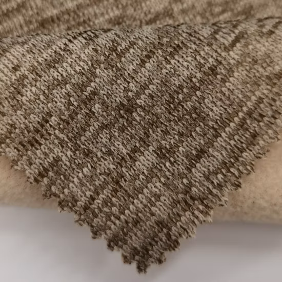 Micro-Fleece-Stofflieferant, Grobnadelstoff, 100 % Polyester, Kation-Polar-Fleece-Strickpulloverstoff, Anti-Pilling-Polar-Fleece-Stoff, textiler Bekleidungsstoff