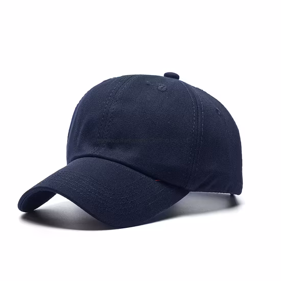 Großhandel Vintage Custom Blank Unisex 100 % Baumwolle Plain 6 Panel Outdoor Sommer Sport Baseball Cap